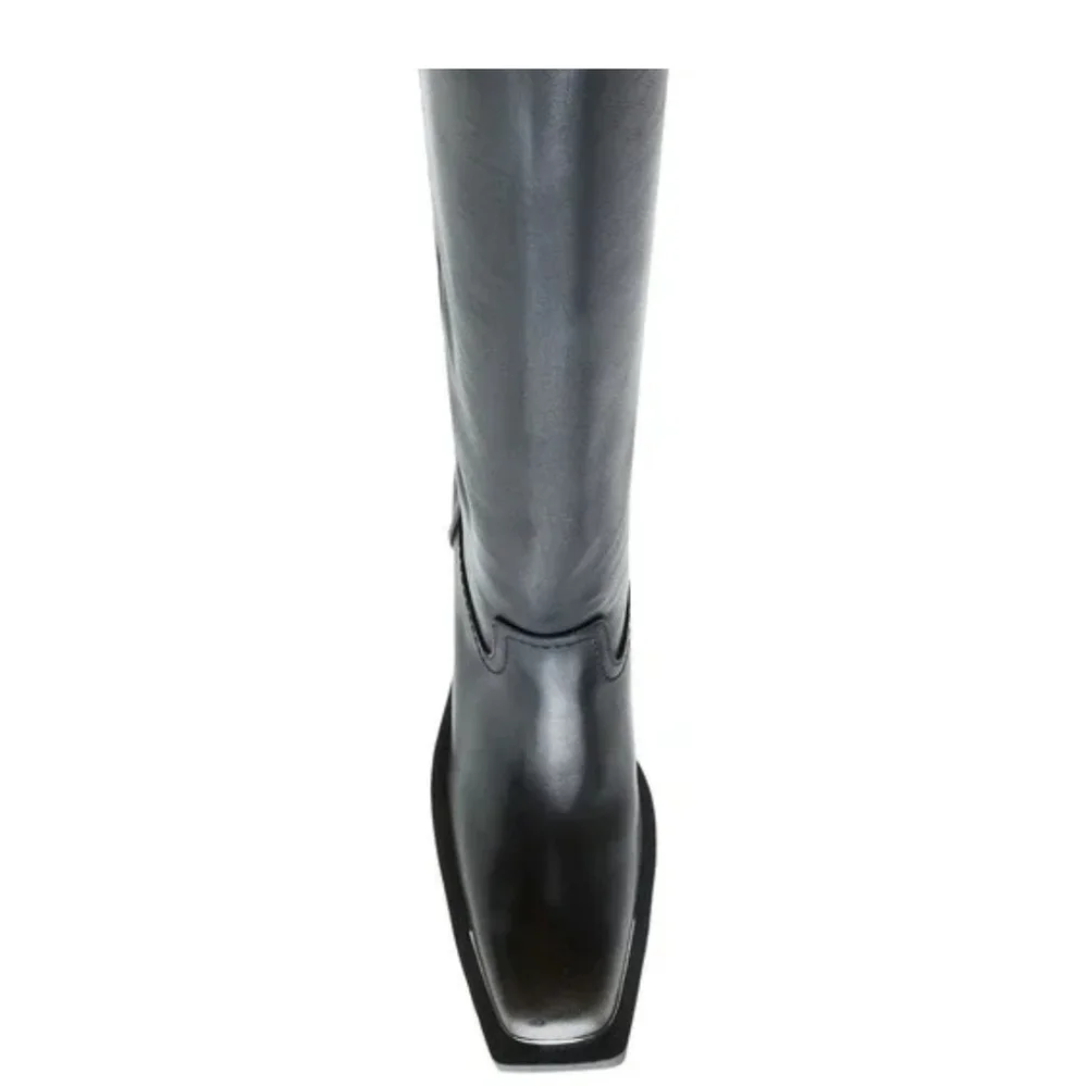 Madden Girl NWT Dollee Knee High Square Toed Boots - Picture 5 of 6